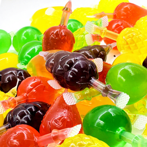 Halal Gourmet Gelatina Snack Food Juicy <strong>Gels</strong> Sweets Halal Jellies Candy Fruit Flavored Jelly Jello Tiktok Fruit Shaped Jelly - Product Image 1