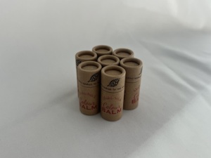 Tube en carton kraft personnalisé, résistant à l'huile, avec insert en carton pour cosmétiques solides à base de cire - Product Image 5