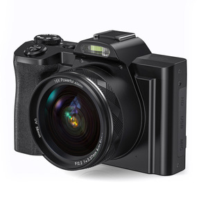 กล้องดิจิตอลซูม 16 เท่า วิดีโอ 5K HD เซ็นเซอร์ CMOS สำหรับใช้ในบ้าน ถ่ายภาพนักเรียน - Product Image 2