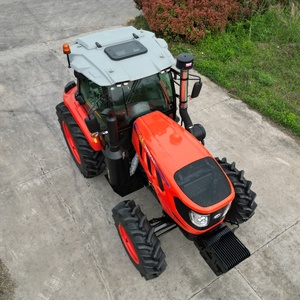 180hp mini/lớn trang trại máy kéo 4WD nông nghiệp Máy kéo đa chức năng giá Đỏ <span class=keywords><strong>Kubota</strong></span> động cơ - Product Image 2