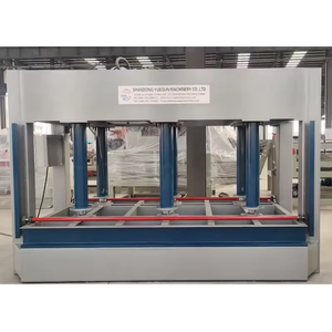 液压木材冷压机胶合板生产用门压机，可编程控制器控制高精度5.5kW电机和泵 - Product Image 2