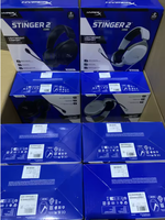 Headset Gaming HyperX Cloud Stinger 2 Core PC Berkabel, Ringan, Over-Ear, Dinamis, Tahan Air IPX-5 dengan Mikrofon