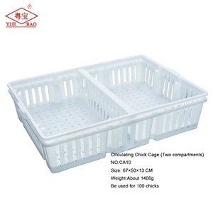 Nueva jaula de transporte de plástico para el día de la avicultura <span class=keywords><strong>Old</strong></span> Chick Box y Chick House para uso doméstico - Product Image 2