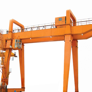 رافعة جسرية مزدوجة العارضة بتحكم كابيني 20 طن طراز MG للاستخدام في المصانع - Product Image 2