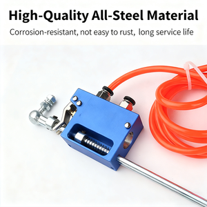 Piedino Industriale Universale F502 per Orlatura a Soffiaggio d'Aria |   Piedino Pneumatico con Bordo Curvo per Chiffon di Seta |   Bordatrice per Cuciture Strette - Product Image 2