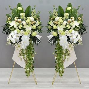 Supporto per Fiori in Metallo <span class=keywords><strong>a</strong></span> Treppiede, Decorazione per Matrimoni e Feste, Arredo <span class=keywords><strong>Casa</strong></span>, Direttamente dalla Fabbrica - Product Image 2