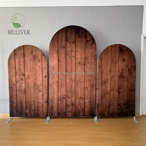 Alta calidad 3 * 6FT aluminio Chiara MARCO DE Metal arco Feliz cumpleaños cubre lindo cielo foto telón de fondo boda evento escenario Decoración - Product Image 4