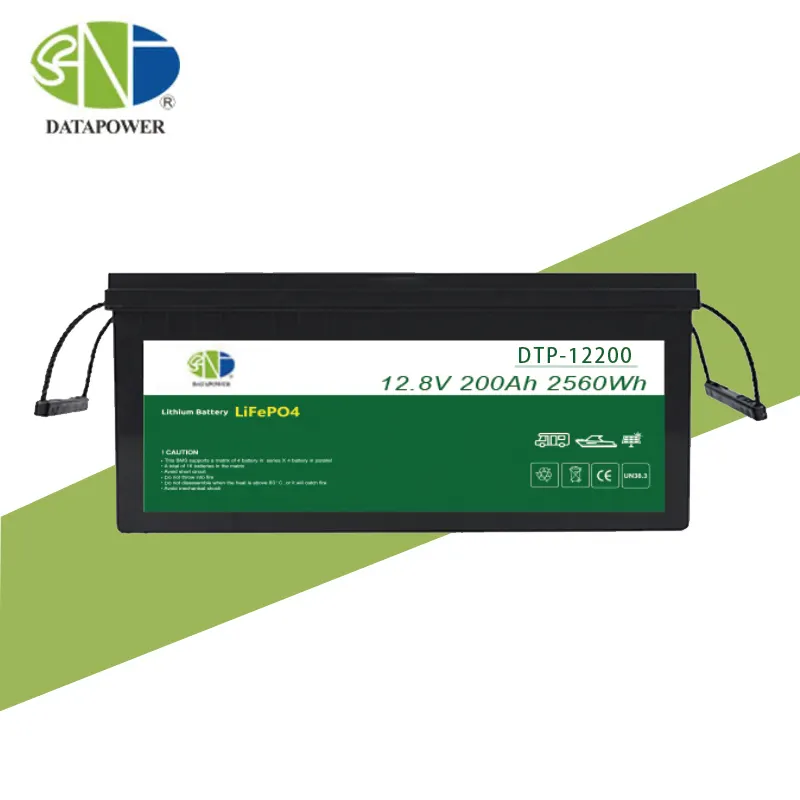 OEM 400 300 Ah Batterie Pin tubolare Akku Batterie ricaricabili agli ioni di litio 12v 300ah 200ah 150ah 100ah Lifepo4 batteria