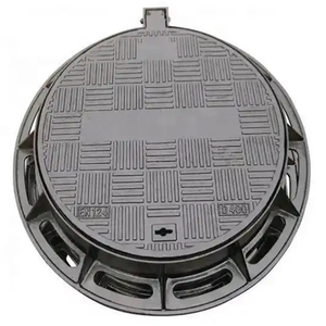 Marca L3T SG Marco galvanizado negro Telecom Cubierta de hierro dúctil Boca para uso en carretera - Product Image 2