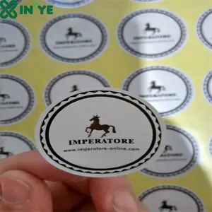 Custom cheap stickers and labels for paper or plastic material