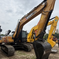 Excavatrice Sany215c Sany haute puissance, économe en carburant, haute productivité, conviviale pour les travaux de terrassement, les projets routiers et municipaux