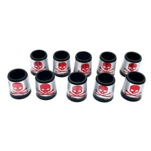 10 Stück Kunststoff Golf Farbe Persönlichkeit Kreis geeignet für Eisens chaft Golf Fer rules - Product Image 3