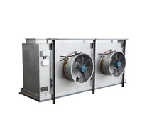 Refroidisseur d'air à plaque rotative à moteur électrique efficace avec construction en acier inoxydable pour les chambres froides des usines de fabrication