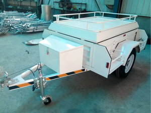 Caravane de camping tout-terrain avec cuisine pour aventure en plein air 4x4 - Product Image 2