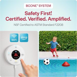 Alarma para Piscina Lifebuoy F2208 Certificada |   Dispositivo de Seguridad Flotante con Alertas por Aplicación y Control por Voz con <span class=keywords><strong>Alexa</strong></span> |   Piscinas de 2.4GHz - Product Image 2