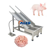 Facile d'utiliser l'équipement de nettoyage intestinal de moutons de porc de vache