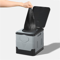 Toilette d'extérieur mobile Chine luxe en plastique portable wc camp pot toilette pour adultes