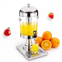 Dispenser Minuman Stainless Steel Berkualitas Tinggi dari Cina untuk Hotel & Restoran, Dispenser Jus Bir Dingin dengan Harga Terjangkau