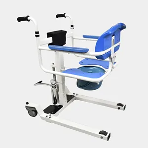 Multifunctional manual disabled patient lift transfer chair