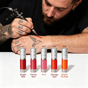 Pigmento vegetal semipermanente anti-gris para cejas, labios y ojos, efecto niebla suave, uniforme, brillante, limpio, pos-color, en tonos fríos y cálidos, multi-set. - Product Image 4
