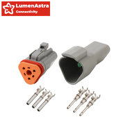 Adaptateurs femelles automatiques de type DT04-3P-P007 Y Connecteurs étanches mâle/femelle à 2 broches pour connexions de fils Matériau en cuivre