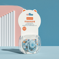 Nouveau moule sans BPA bébé sucette sans danger de qualité alimentaire infantile sevrage drôle sucettes Silicone sucette