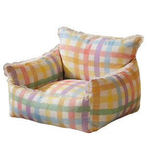 Coussin de couchage pour chat et <span class=keywords><strong>chien</strong></span> en dentelle avec rembourrage en coton PP, motif à carreaux, anti-déchirures, pour petits chiens et chats, toutes saisons - Product Image 5