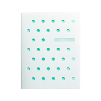 Porte-documents A5 à 20 pochettes colorées pour bureau et école, classeur transparent en plastique PP avec protège-feuilles