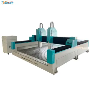 ראשים כפולים cnc נתב 1325 גילוף אבן שיש גרניט חיתוך מכונת חריטה מחיר