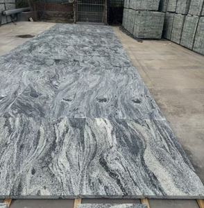 Grande dalle de granit <span class=keywords><strong>gris</strong></span> clair Baotong, motif vague moderne, pierre naturelle écologique, garantie 5 ans, polissage et sablage - Product Image 4
