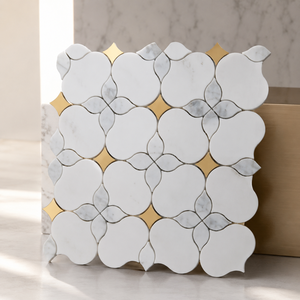 Gạch ốp tường và lát sàn mOSAIC đá tự nhiên, vân đá cẩm thạch, bề mặt bóng, phong cách hiện đại, dùng cho phòng tắm, phòng khách, nhà bếp, khách sạn