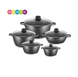 Hot 8 cái Cookware Set chậu và chảo không dính nhà Bếp Cắm Trại Cookware sets nấu ăn nồi