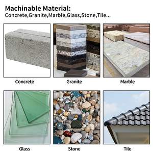 Di alta qualità 5 "a forma di V Crack Chaser diamante professionale macchina ceramica per granito per smerigliatrice angolare di riparazione del calcestruzzo - Product Image 6