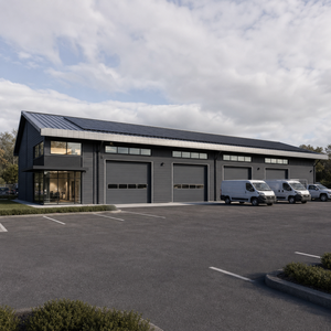 Edificio Prefabbricato in Struttura d'Acciaio per Officina Industriale, Produzione, Assemblaggio e Ufficio - Product Image 2