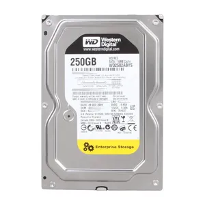 RE3 एंटरप्राइज 250 GB 3.5-इंच, 16 MB कैश, 7200 RPM SATA II बल्क/OEM हार्ड ड्राइव WD2502ABYS