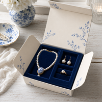 Boîte cadeau en carton de luxe haut de gamme avec impression de logo personnalisé, boîte d'emballage pour flacon de parfum, bijoux, montres, avec EVA