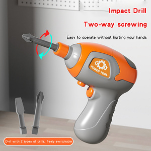 ชุดของเล่นบ้านจำลองพลาสติก 120 ชิ้น ชุดเครื่องมือซ่อมแซมจำลอง ของเล่นเสริมพัฒนาการสำหรับเด็ก ของขวัญวันเกิดสุดสนุกสำหรับเด็ก - Product Image 3