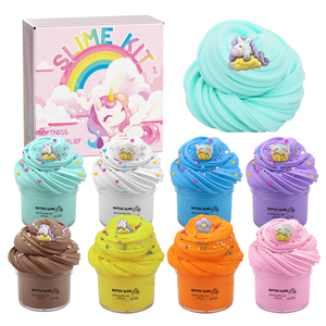 Butter Slime Kit, Super Soft Non-Sticky DIY Slime for Girls and <b>Boys</b>, Stress Relief Fidget Toy, Party Favors & Birthday Gifts - Product Image 1