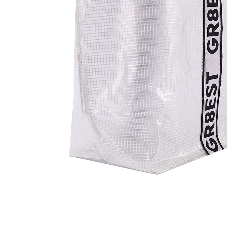 Hot Selling Recyclable Clear Polypropylene PP Woven Lamination Promotional Shopping Tote Bags