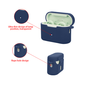 ROSESELSA OpenFree Silicone Casque Cas Sans Fil Écouteurs Couverture AirPords Cas-Usine En Gros - Product Image 5