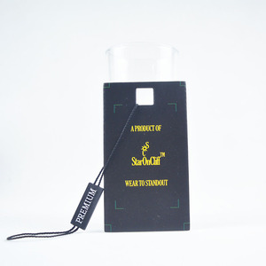 Étiquettes de vêtements en papier de haute qualité, personnalisables avec impression et estampage, nouveau design tendance - Product Image 4