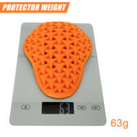 USN-S-001 CE niveau 1 certifié TPU armure Pad dos épaule coude genou hanche insérer coussinets protecteurs pour moto veste Snowboard