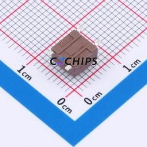 TSX06311-050D332DH-R1000 Tactile Switch SMD-4P,6.1x6.1mm Switch Single Pole Single Throw Round Button 1.8N 6.1mm - Product Image 2