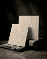 Carreaux de sol en porcelaine brillante 600x600mm antibactériens pour salle de bain, cuisine, revêtement de sol intérieur avec une épaisseur de 10mm