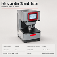 Testeur numérique de résistance à l'éclatement des tissus, machine de test d'éclatement textile pour tissus tissés, tricotés et non-tissés