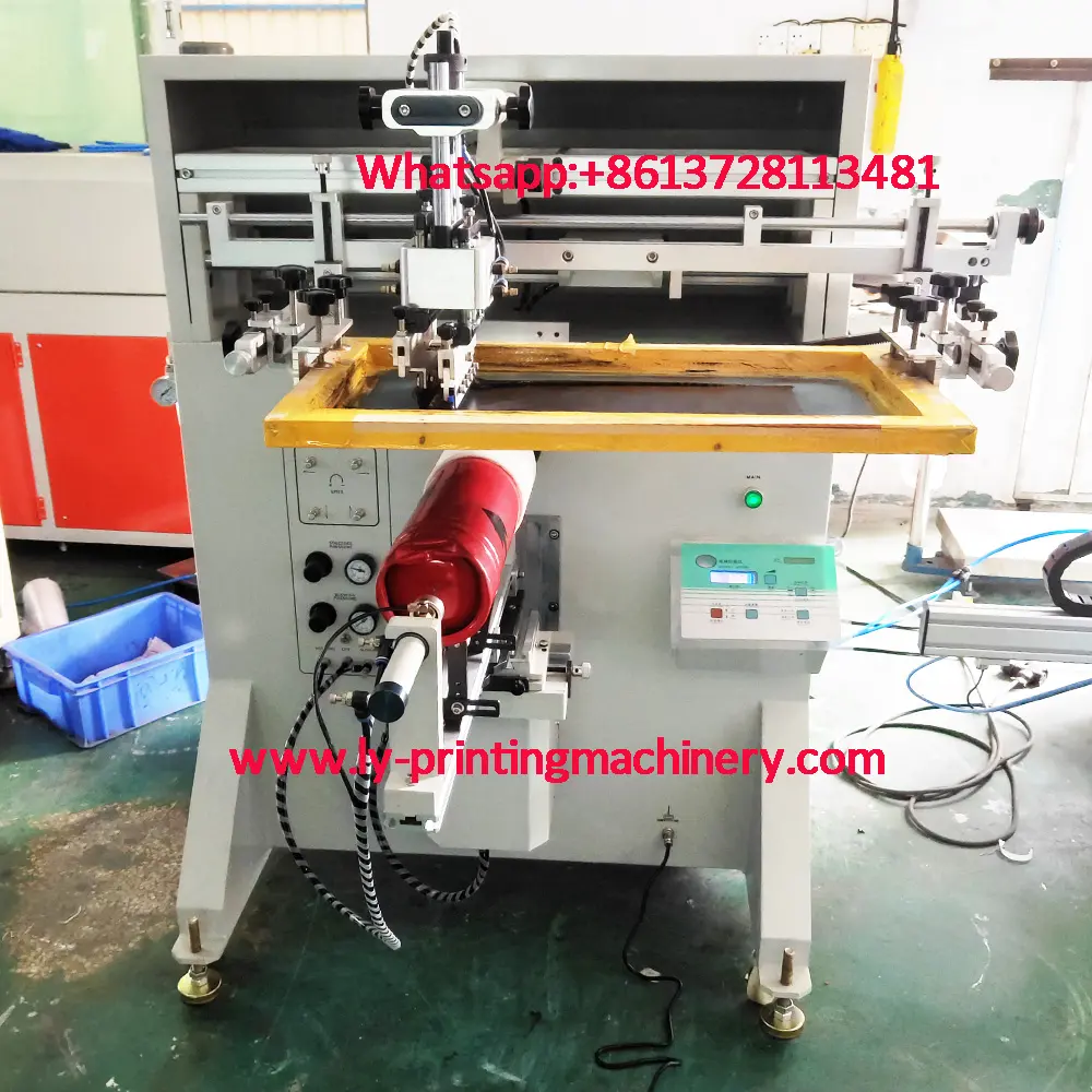 Round item printing machine 360 degree printing machine LY-6A