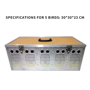 Jaula de Transporte Sostenible para Palomas de Competición, Caja de Transporte para Aves, Jaula de Cría de Palomas - Product Image 3