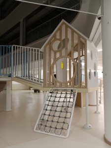 Casa de Juegos de Madera Combinada para Interiores, Personalizada por Fábrica China, Tobogán para Niños, Parque Infantil al Aire Libre, <span class=keywords><strong>Museo</strong></span> de Ciencias - Product Image 5
