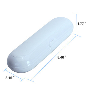 Estuche de viaje para cepillo de dientes eléctrico, caja de almacenamiento plegable Universal para cepillo giratorio sónico, Material PP blanco para adultos - Product Image 2