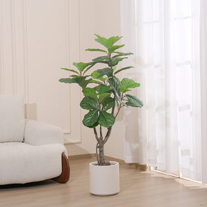 ต้นมะเดื่อเทียมต้นมะเดื่อต้นมะเดื่อพลาสติกประดิษฐ์ - Product Image 6